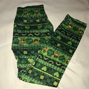 St patrick’s day leggings